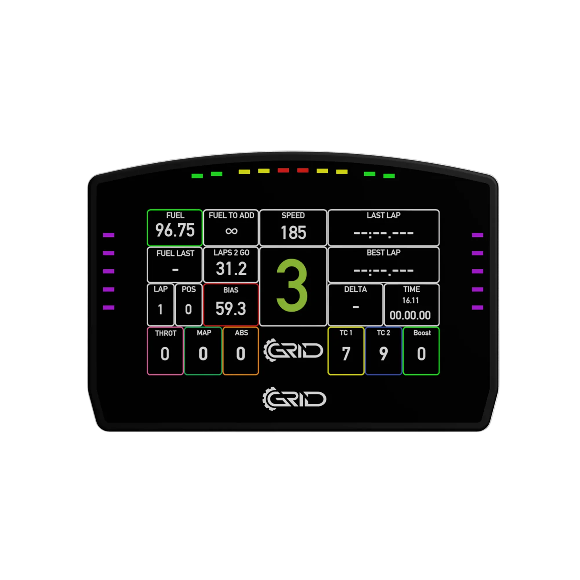 GRID DDU5 Dashboard Display Unit - The French Simracer
