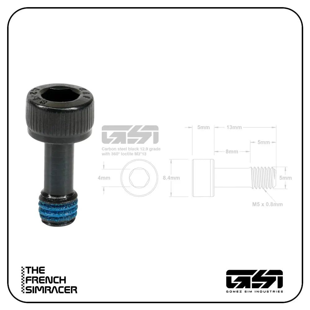 GSI Captive Screw Set - The French Simracer