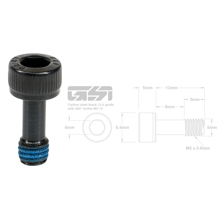 GSI Captive Screw Set - The French Simracer