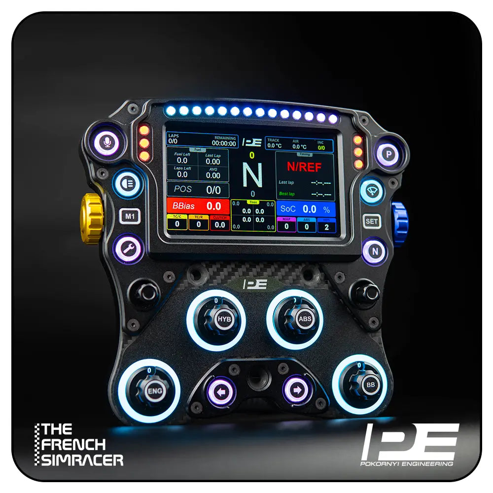 GTB Pro Button Plate - Pokornyi Engineering - The French Simracer