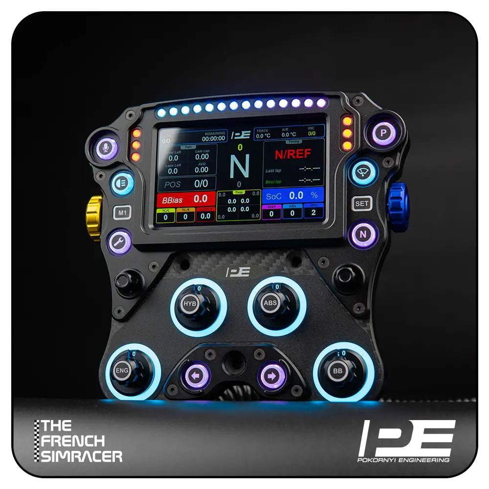 GTB Pro Button Plate - Pokornyi Engineering - The French Simracer