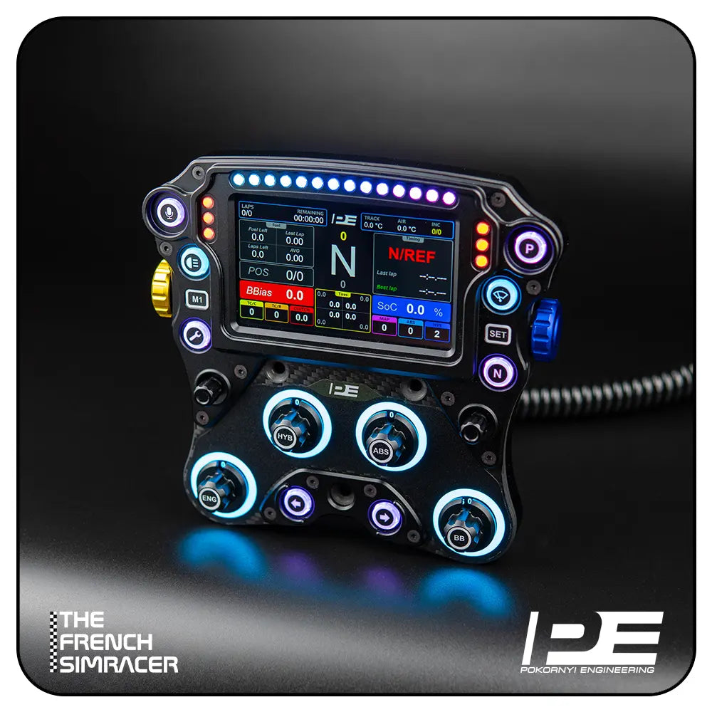 GTB Pro Button Plate - Pokornyi Engineering - The French Simracer