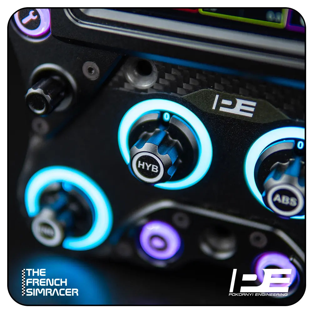 GTB Pro Button Plate - Pokornyi Engineering - The French Simracer