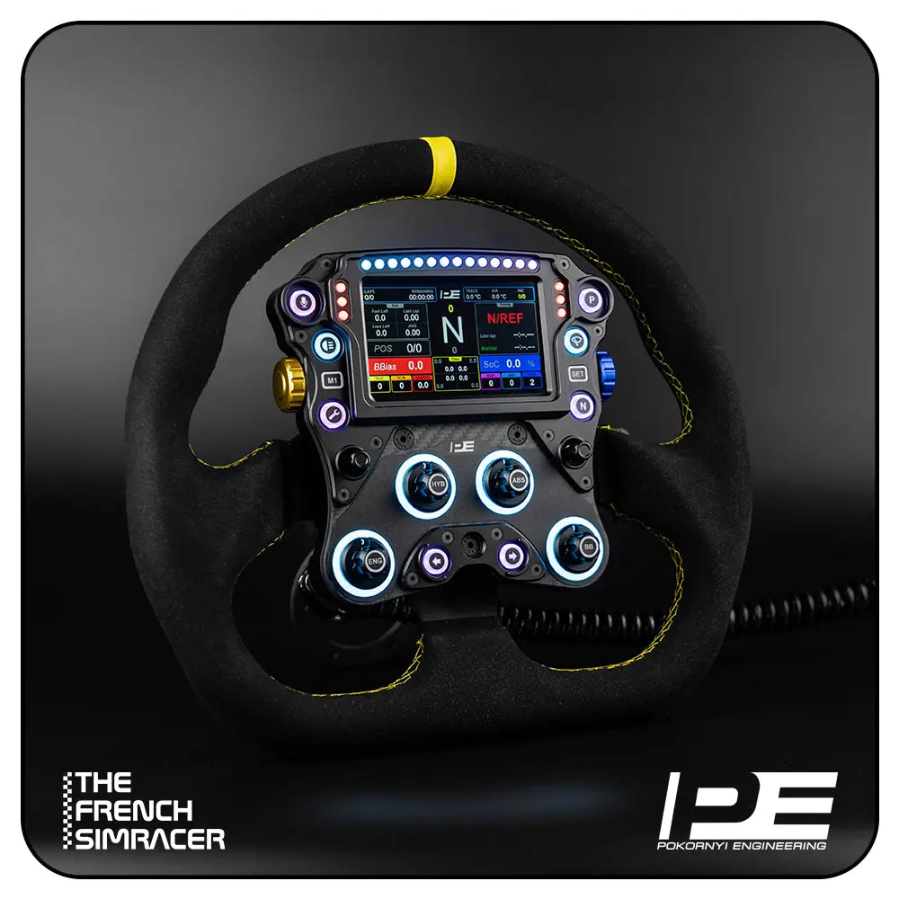 GTB Pro Button Plate - Pokornyi Engineering - The French Simracer