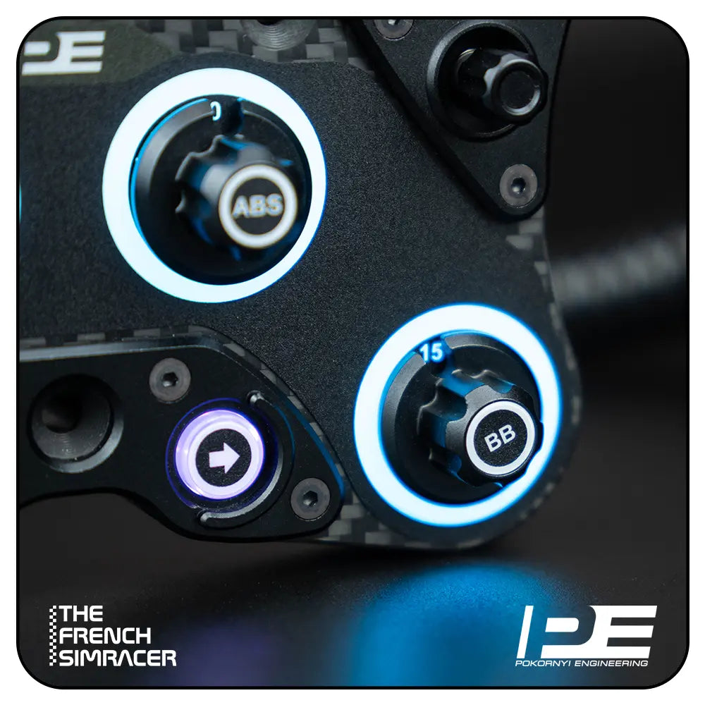 GTB Pro Button Plate - Pokornyi Engineering - The French Simracer