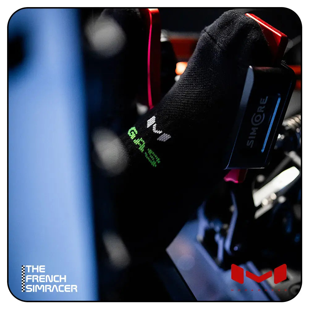 Gas N' Brake Sim Socks (Ankle) by Moradness - The French Simracer