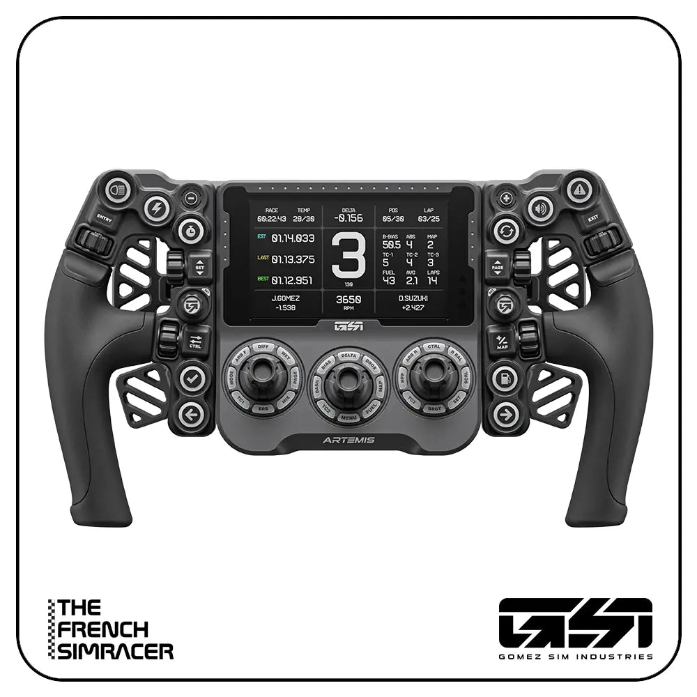 Gomez Sim Industries Artemis Steering Wheel - The French Simracer