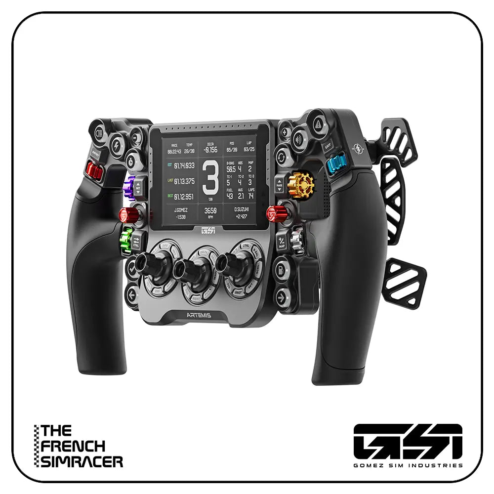 Gomez Sim Industries Artemis Steering Wheel - The French Simracer