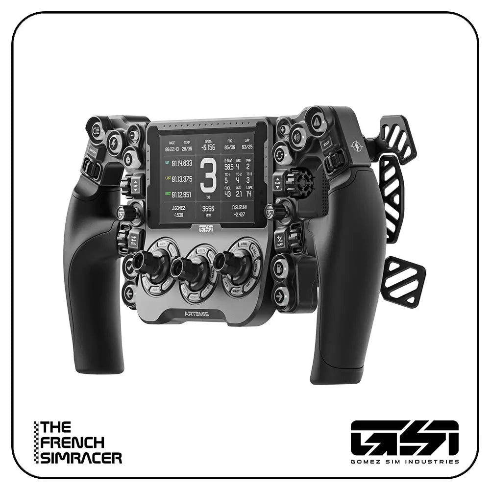 Gomez Sim Industries Artemis Steering Wheel - The French Simracer
