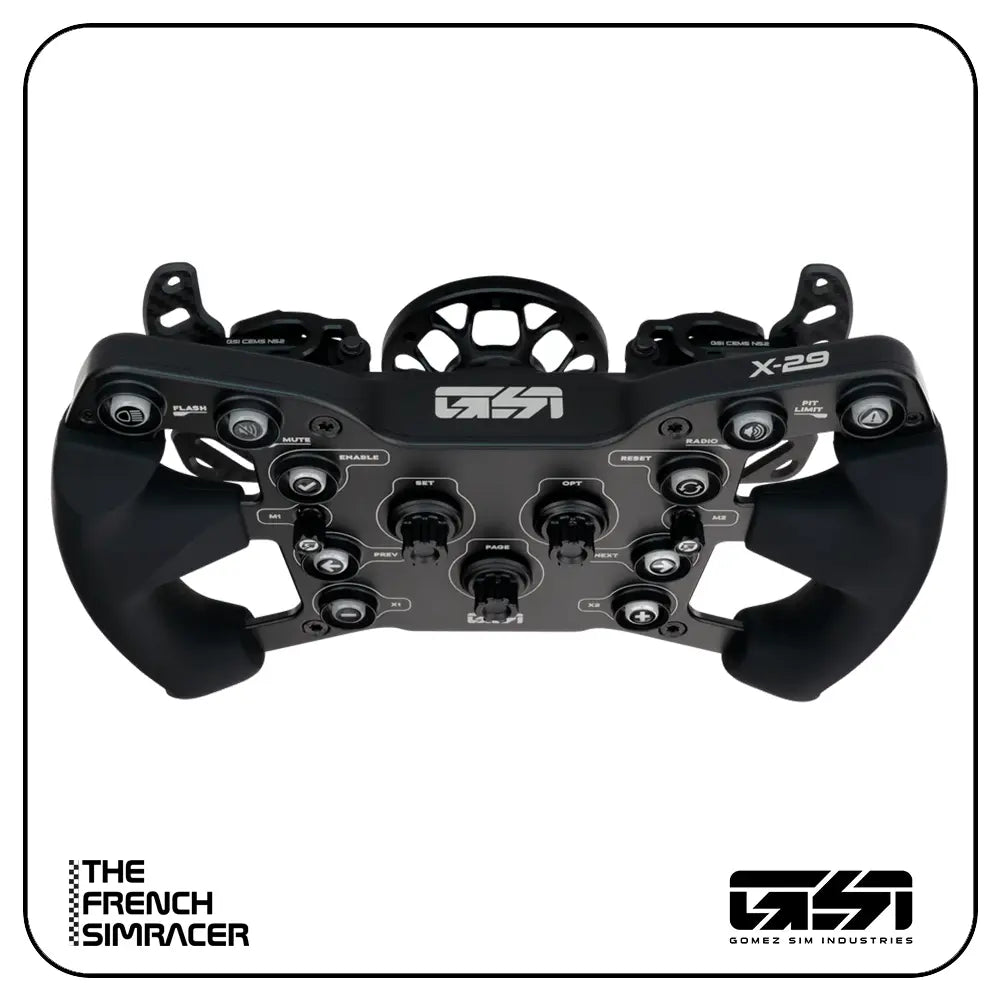 Gomez Sim Industries X-29 Steering Wheel - The French Simracer