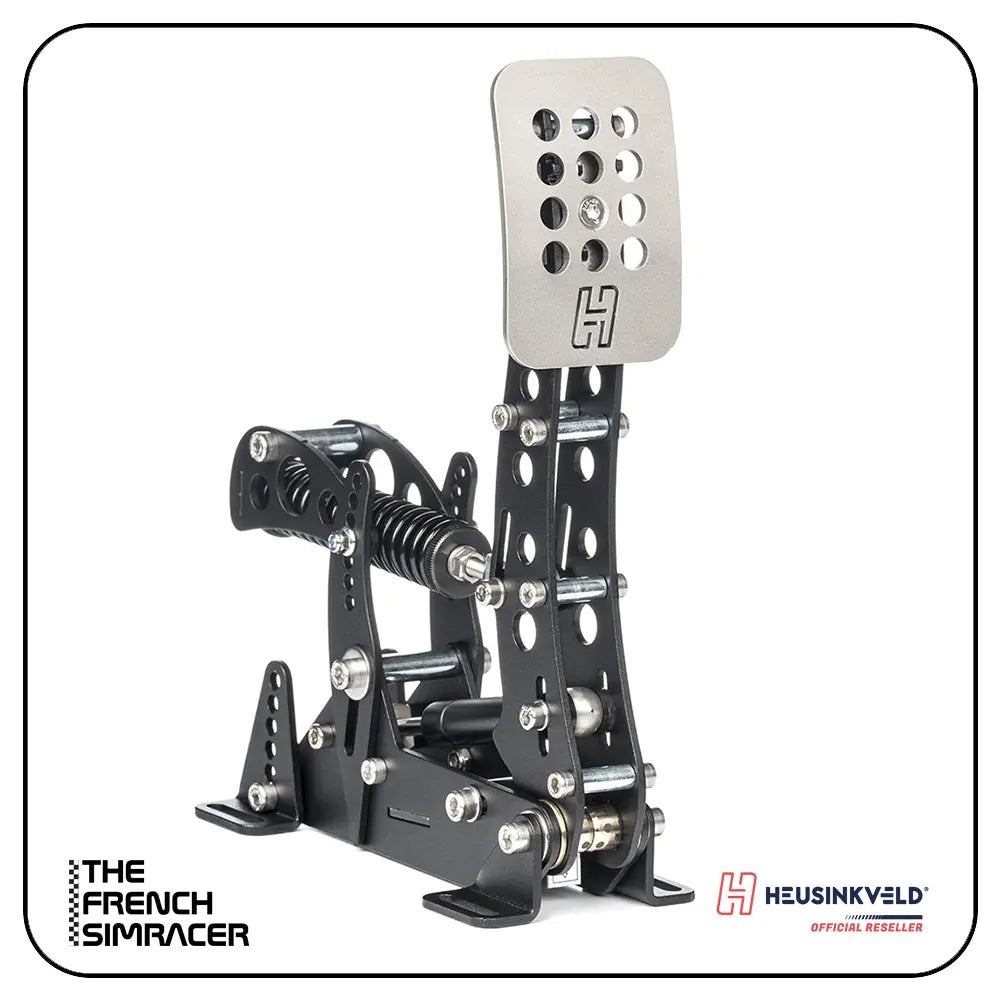 Heusinkveld Ultimate+ Black Pedals - The French Simracer