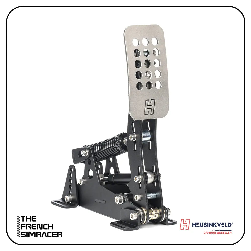 Heusinkveld Ultimate+ Black Pedals - The French Simracer
