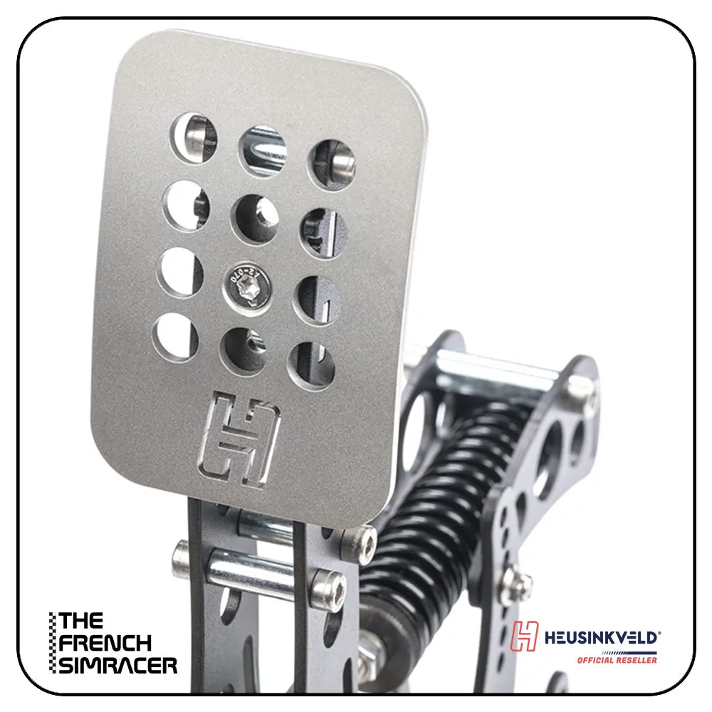 Heusinkveld Ultimate+ Black Pedals - The French Simracer