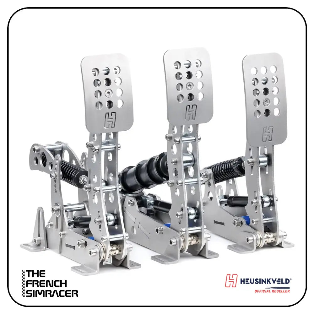 Heusinkveld Ultimate+ Silver Pedals - The French Simracer