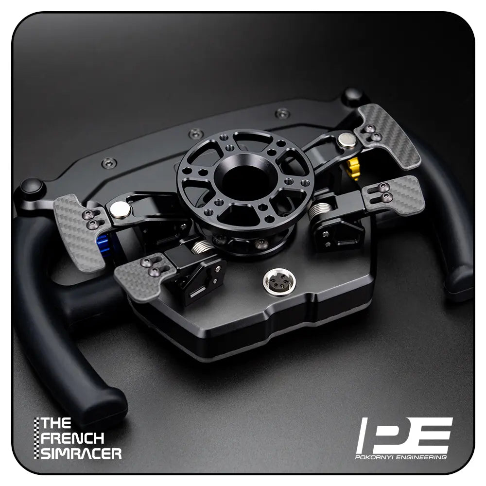 LMPH V2 Hypercar Steering Wheel - Pokornyi Engineering - The French Simracer