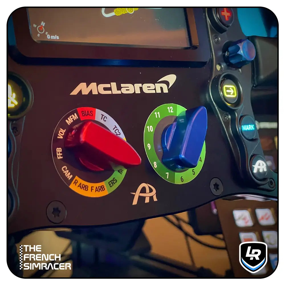 Lovely Sim Racing 12 Segment Custom Dials Only (Ascher Racing Artura) - The French Simracer