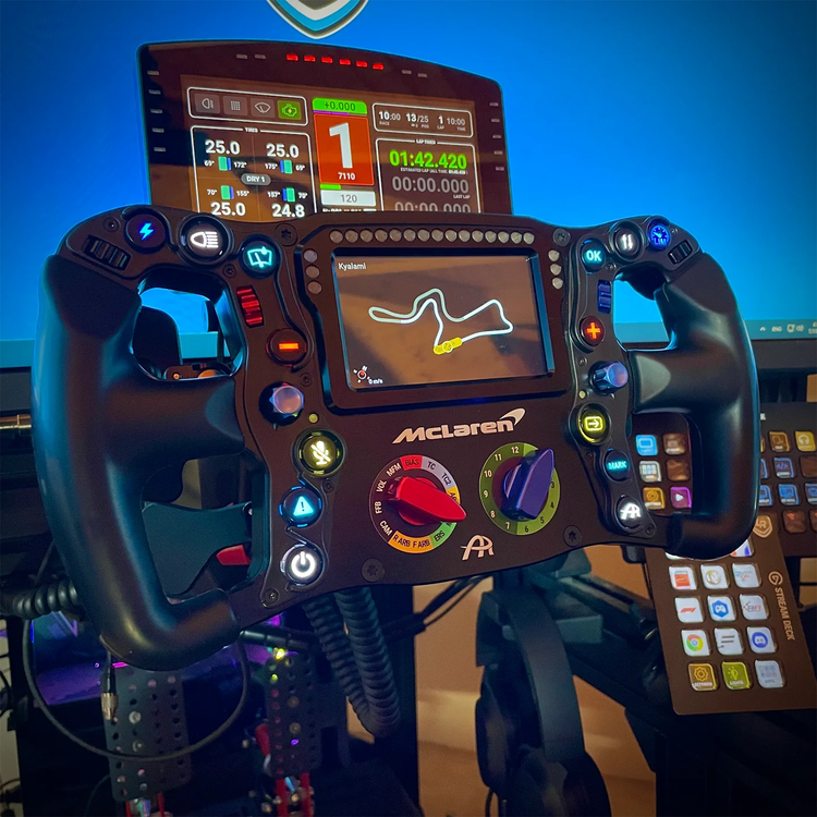 Lovely Sim Racing Autocollants Rotatifs 12 Segments Personnalisables (Ascher Racing Artura) - The French Simracer