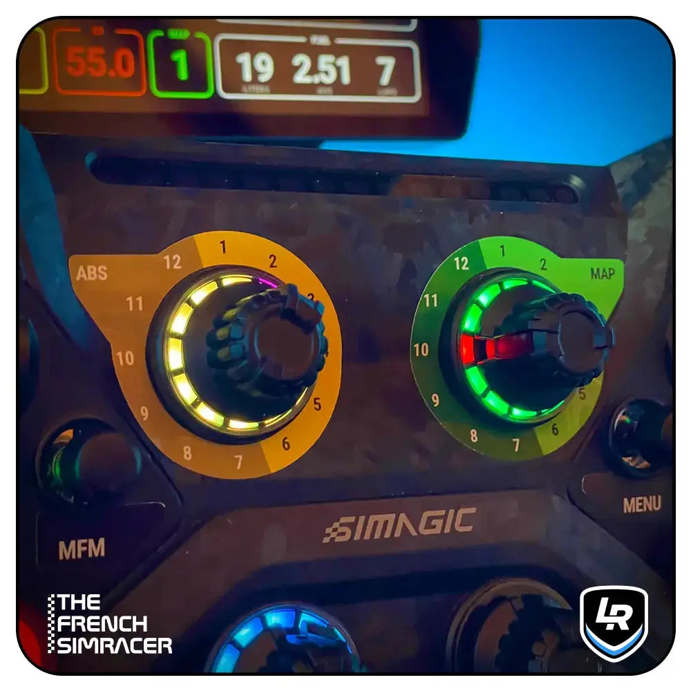 Lovely Sim Racing Simagic GT Neo Lovely Sticker Bundle | The French Simracer