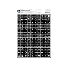 Lovely Sim Racing 13mm Button Box Stickers - The French Simracer