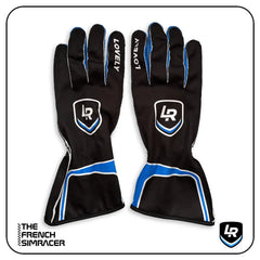 Lovely Sim Racing Gloves Long v2 (Black) - The French Simracer