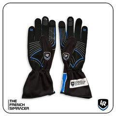 Lovely Sim Racing Gloves Long v2 (Black) - The French Simracer