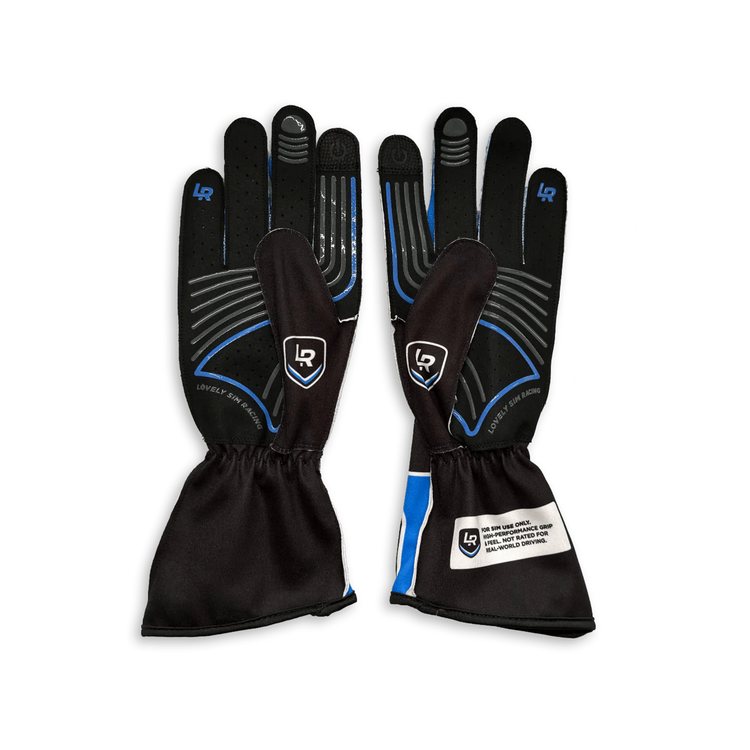 Lovely Sim Racing Gants Long V2 – Noir - The French Simracer