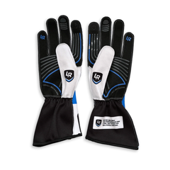Lovely Sim Racing Gloves Long v2 (Blue) - The French Simracer