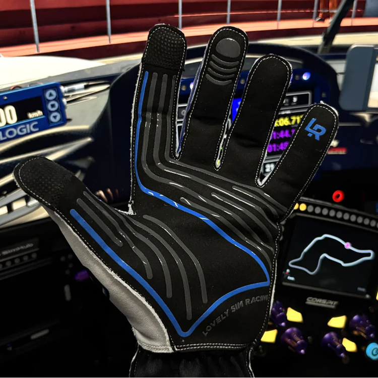 Lovely Sim Racing Gants Long V2 – Blanc - The French Simracer