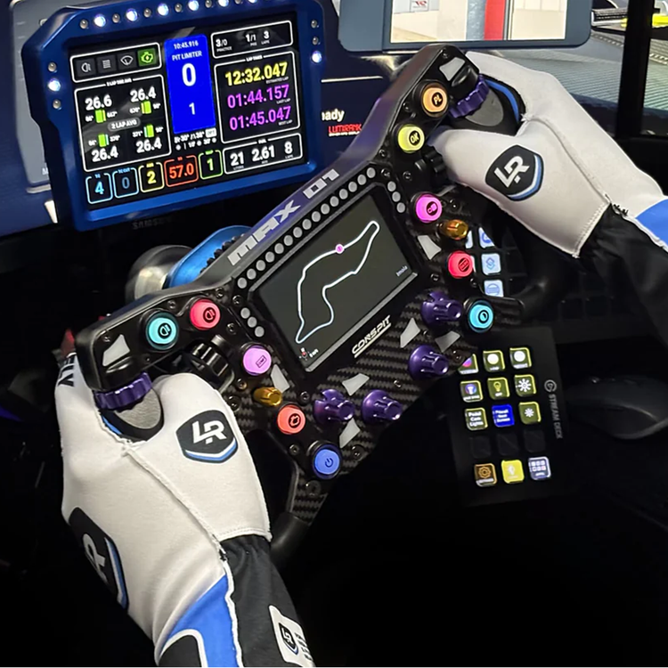 Lovely Sim Racing Gants Long V2 – Blanc - The French Simracer