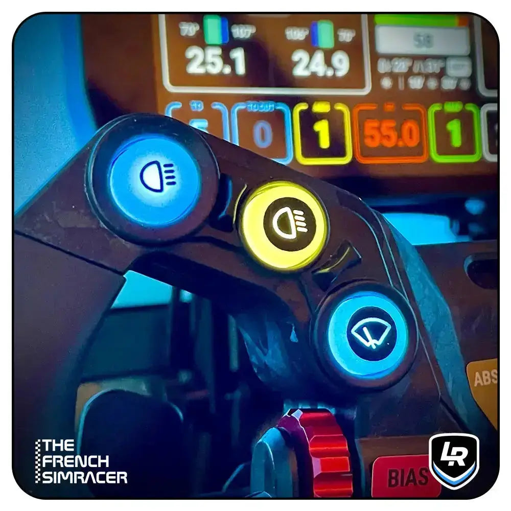 Lovely Sim Racing Simagic GT Neo Sticker Bundle - The French Simracer