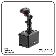 MOZA AB6 Flight Simulator Bundle – 6 Nm Force Feedback Base + MHG Flightstick - The French Simracer