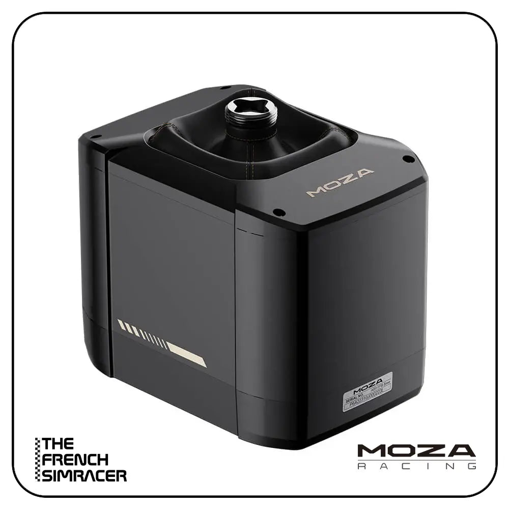 MOZA AB9 FFB Base – Dual-Servo Force Feedback Base for Flight Sim & Active Shifter - The French Simracer