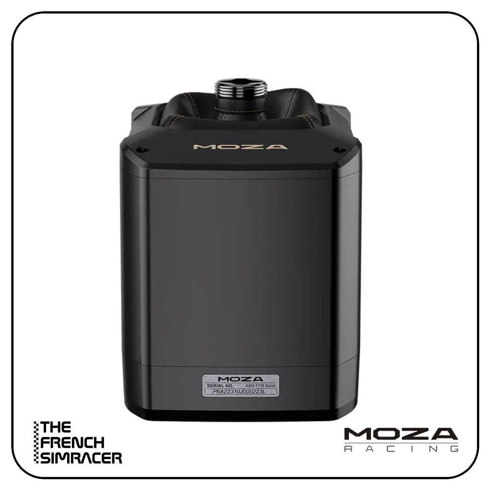MOZA AB9 FFB Base – Dual-Servo Force Feedback Base for Flight Sim & Active Shifter - The French Simracer