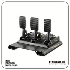 MOZA CRP2 Load Cell Pedals – Throttle + Load Cell Brake - The French Simracer