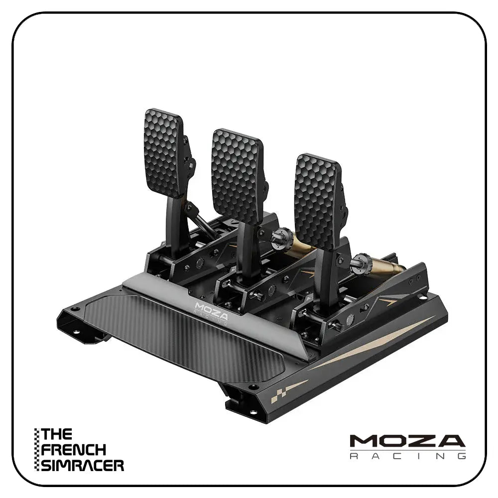 MOZA CRP2 Load Cell Pedals – Throttle + Load Cell Brake - The French Simracer
