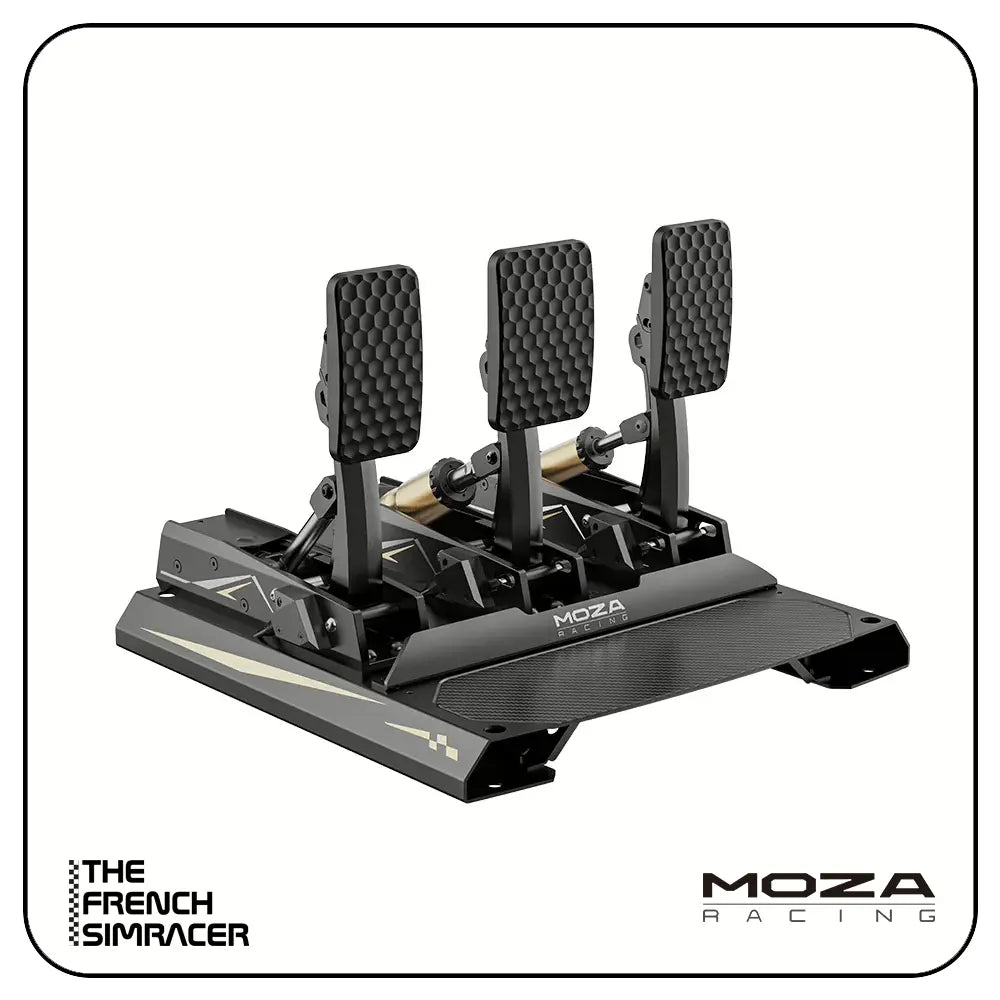 MOZA CRP2 Load Cell Pedals – Throttle + Load Cell Brake - The French Simracer