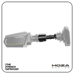 MOZA Extension Rod – 150mm CNC Aluminium Base Shaft Extension - The French Simracer