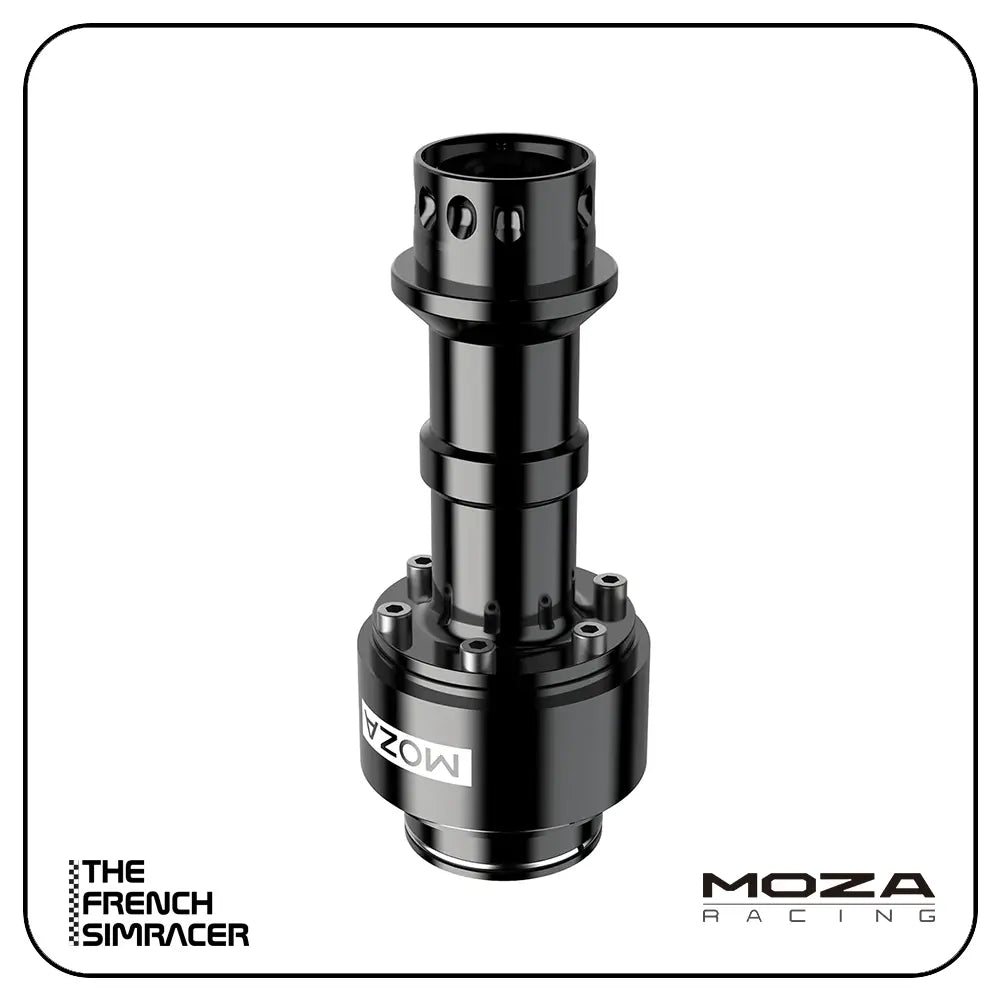 MOZA Extension Rod – 150mm CNC Aluminium Base Shaft Extension - The French Simracer