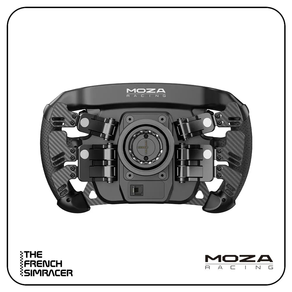 MOZA FSR2 Formula Steering Wheel – 280mm Formula Wheel with 4.3" Touchscreen - The French Simracer