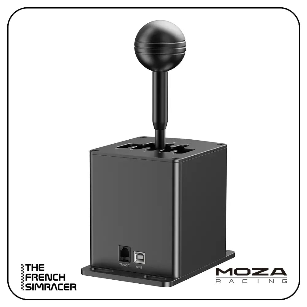 MOZA HGP Shifter – 7+R H-Pattern Sim Racing Shifter - The French Simracer