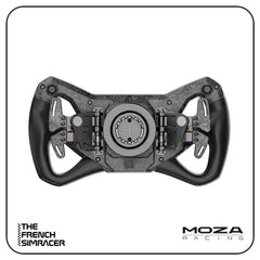 MOZA KS Pro Steering Wheel – 300mm Butterfly GT Wheel with Built-In Display - The French Simracer
