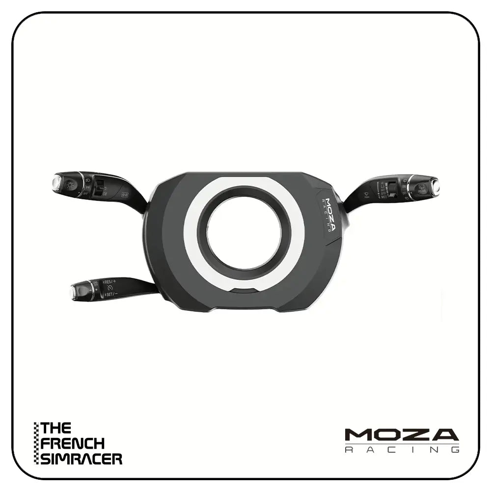 MOZA Multi-function Stalks – Authentic Car-Grade Indicator & Wiper Stalks - The French Simracer