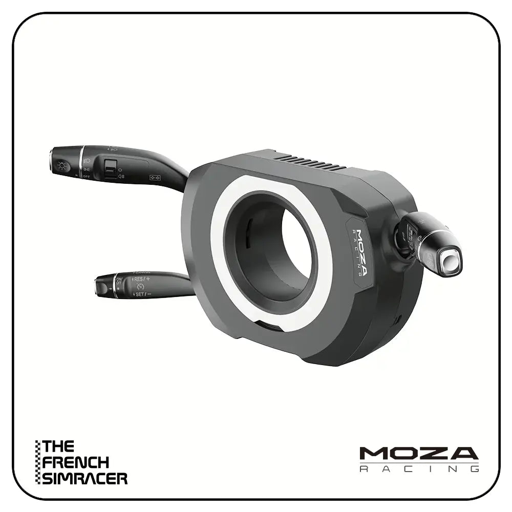 MOZA Multi-function Stalks – Authentic Car-Grade Indicator & Wiper Stalks - The French Simracer