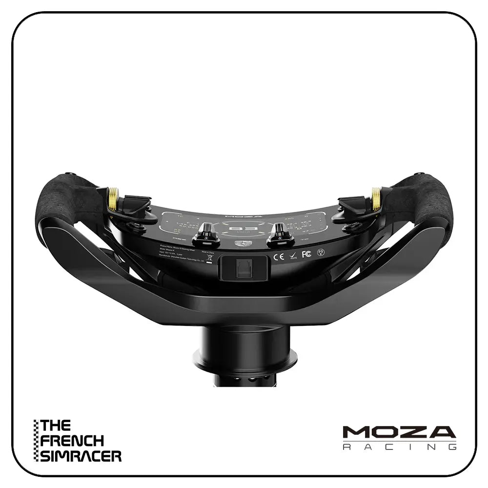 MOZA Porsche Mission R Steering Wheel – Officially Licensed Replica for Sim Racing - The French Simracer
