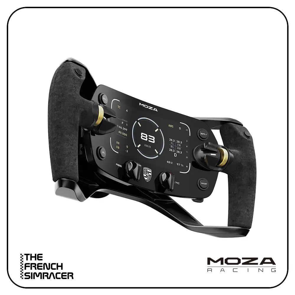 MOZA Porsche Mission R Steering Wheel – Officially Licensed Replica for Sim Racing - The French Simracer