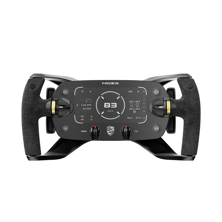 MOZA Porsche Mission R – Volant Sim Racing Réplique Sous Licence Officielle Porsche - The French Simracer
