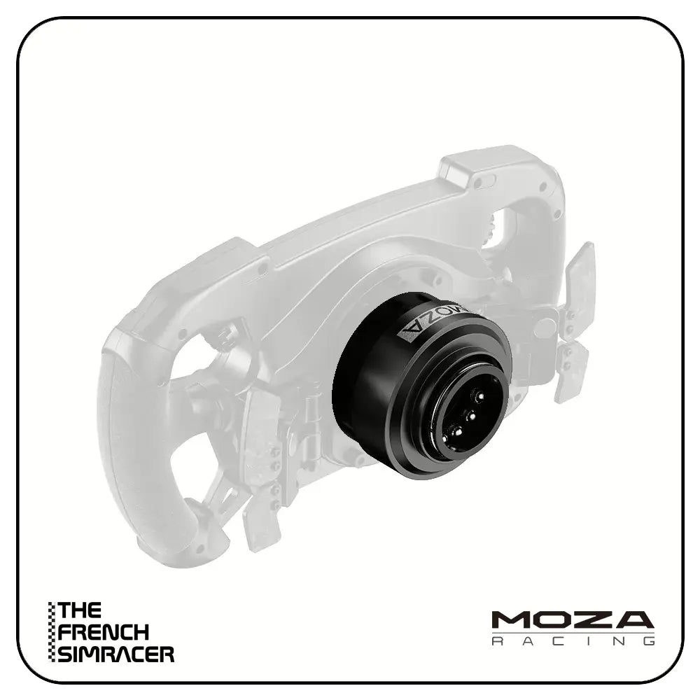 MOZA Quick Release Adapter – 70mm PCD Adapter for MOZA Wheelbases - The French Simracer