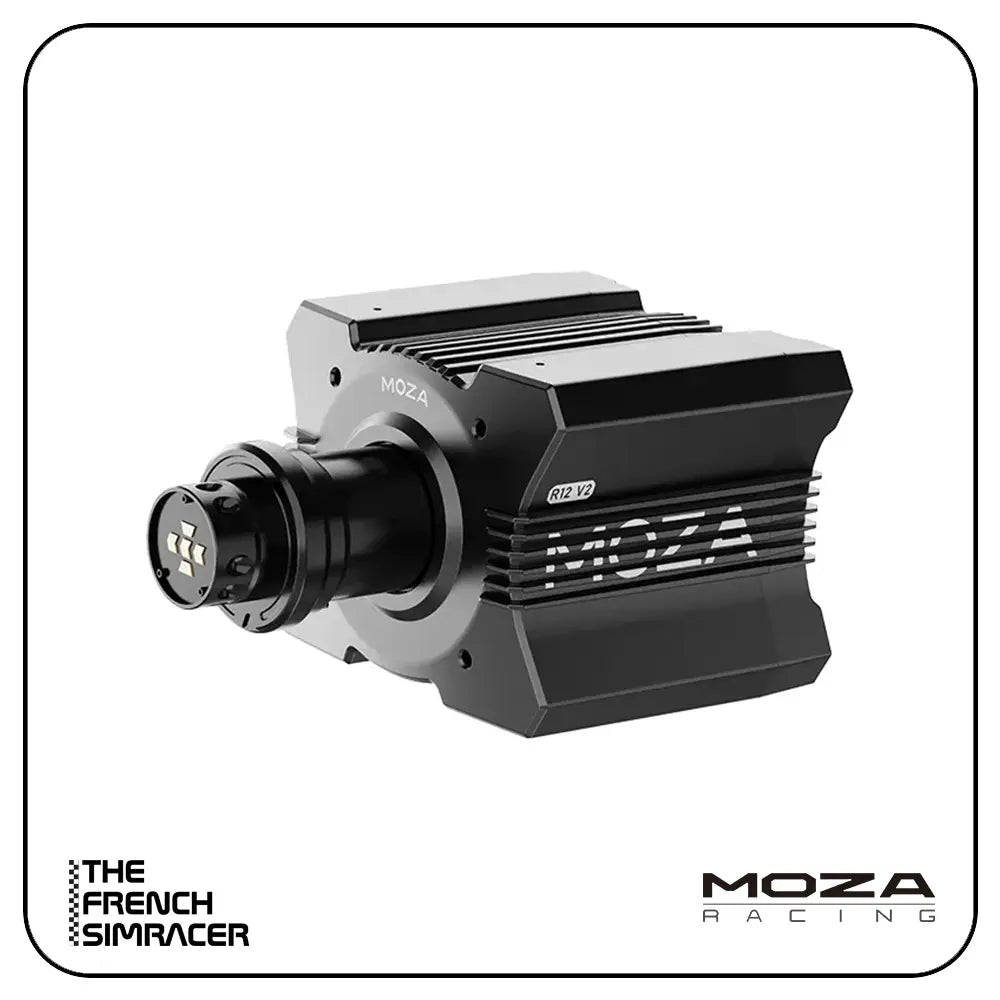 MOZA R12 V2 Direct Drive Wheel Base - The French Simracer