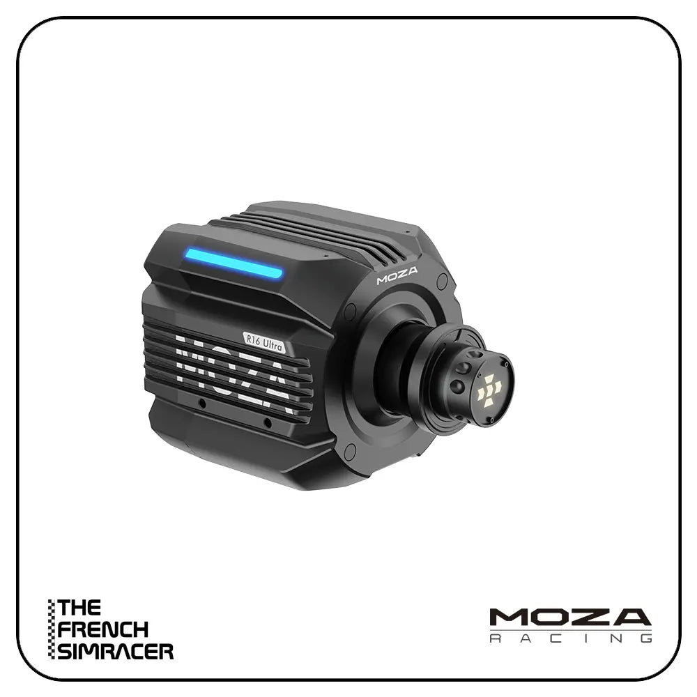 MOZA R16 Ultra – Direct Drive Wheel Base 16Nm - The French Simracer
