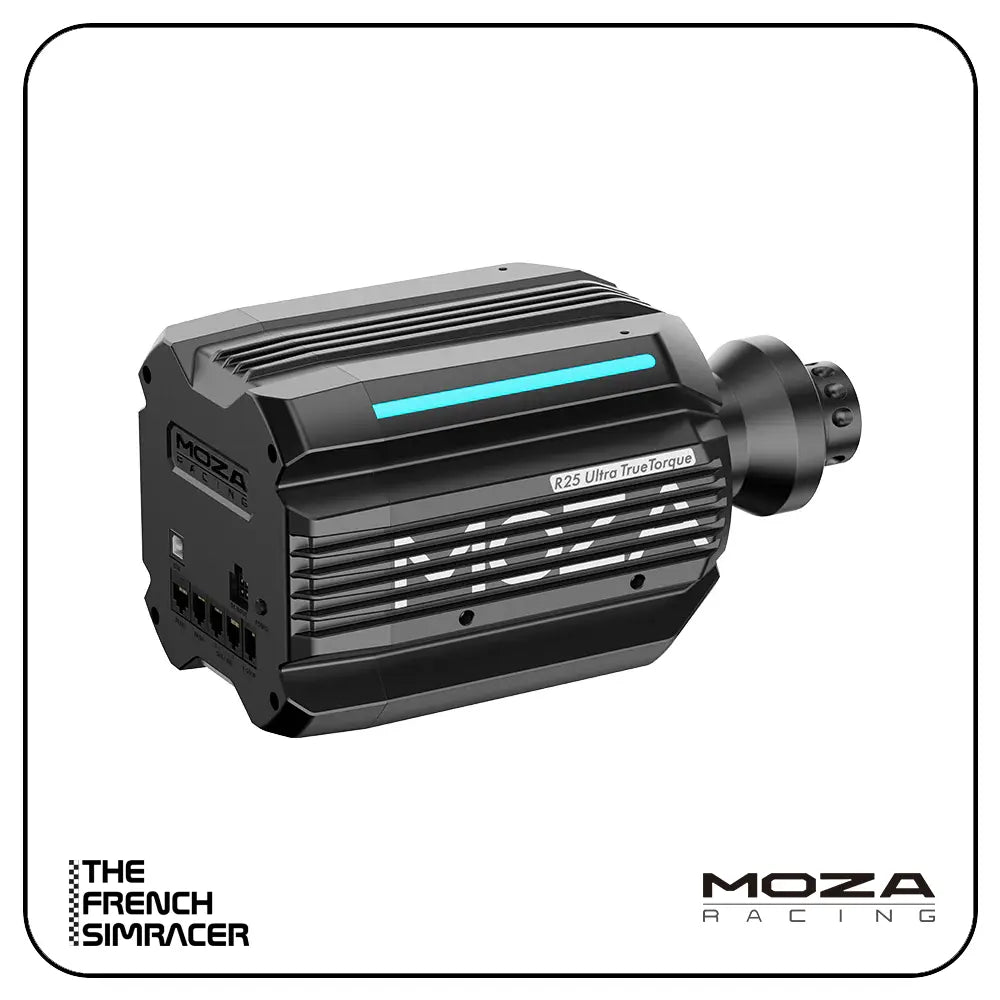 MOZA R25 Ultra – True Torque Direct Drive Wheel Base 25Nm - The French Simracer